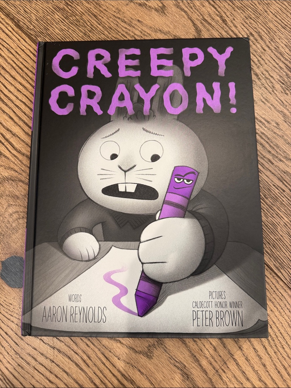 Creepy Crayon! Picture Book - Purple Accents